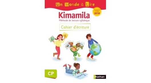 Kimamila Page De Garde Un monde à lire - Série blanche - Cahier d’écriture CP | Éditions Nathan